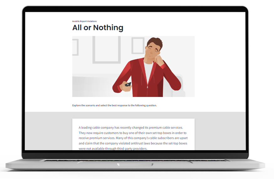 Antitrust course mockup