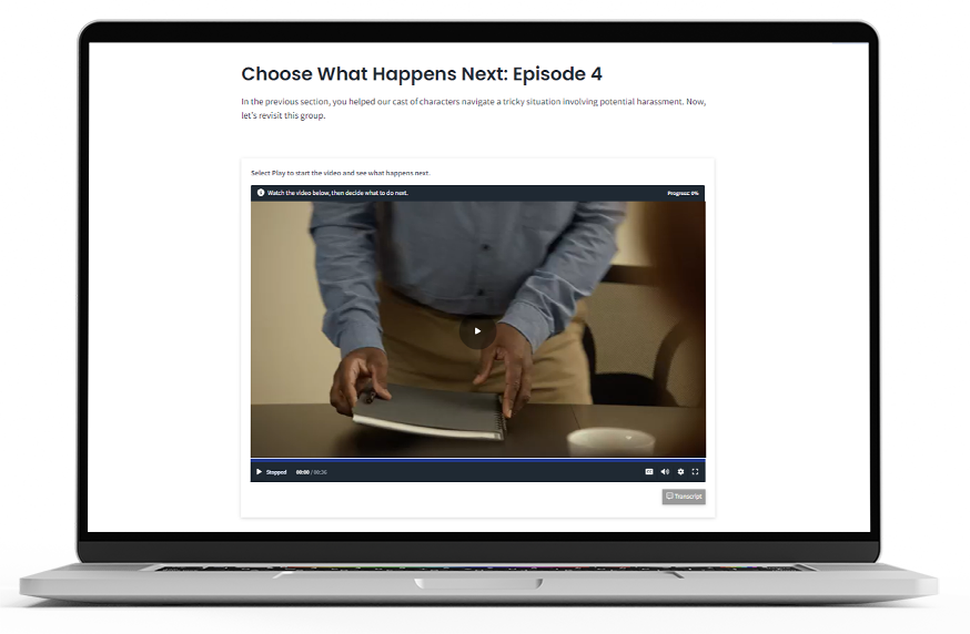 Bystander Intervention in the Workplace macbook mockup