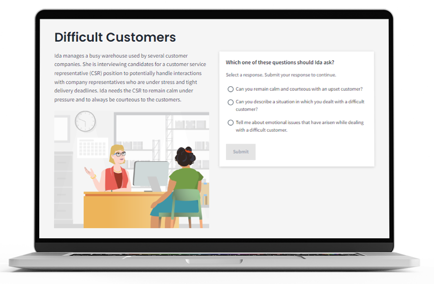 Leadership & Management macbook mockup